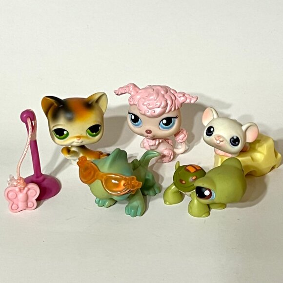 Lot of 5 Littlest Pet Shop | LPS #8 #27 #29 #30 #48 - Picture 1 of 16